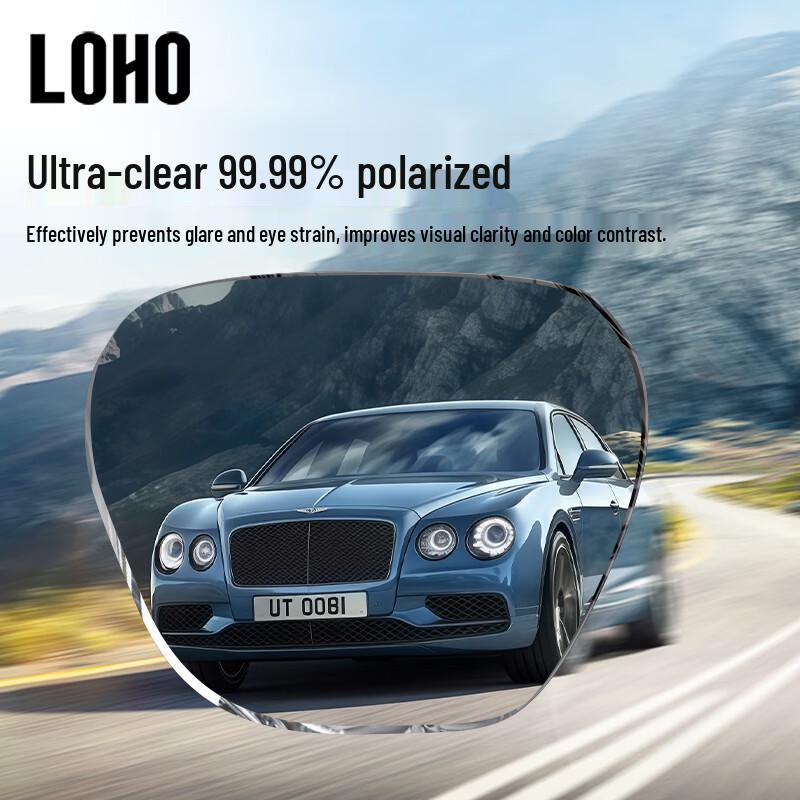 משקפי שמש אסטרונאוטים לגברים LOHO, פוטוכרומיים מקוטבים