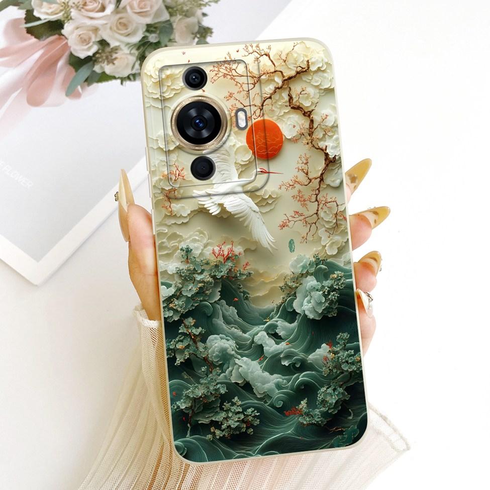 For Huawei Nova 11Pro GOA-AL80 GOA-LX9 Casing For Huawei Nova 11 Pro Case Cover Silicone Fashion Cartoon Cute Funny Painted