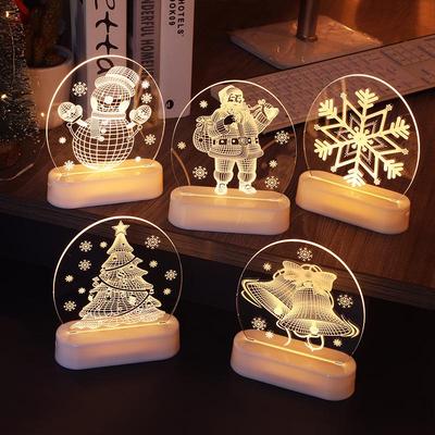 Decorazione Luminosa a LED Neon Natalizia 3D