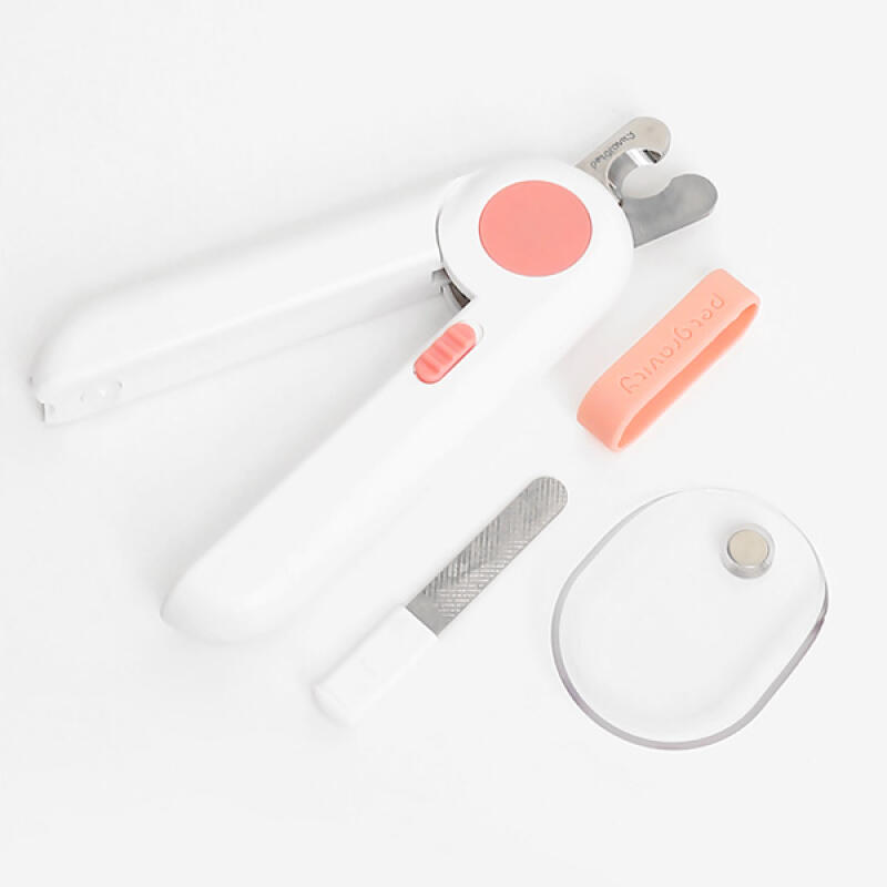 Pet Blood Vessel Protection, Overcut Prevention LED Light Nail Clipper