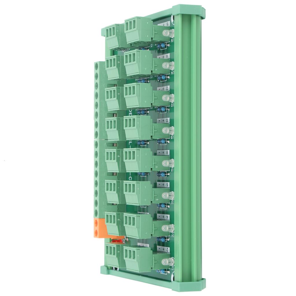 Klemmenblock 3-Draht 16-Kanal Erfassungskarte KP-16L-Gther C 0.5A für 20-26AWG