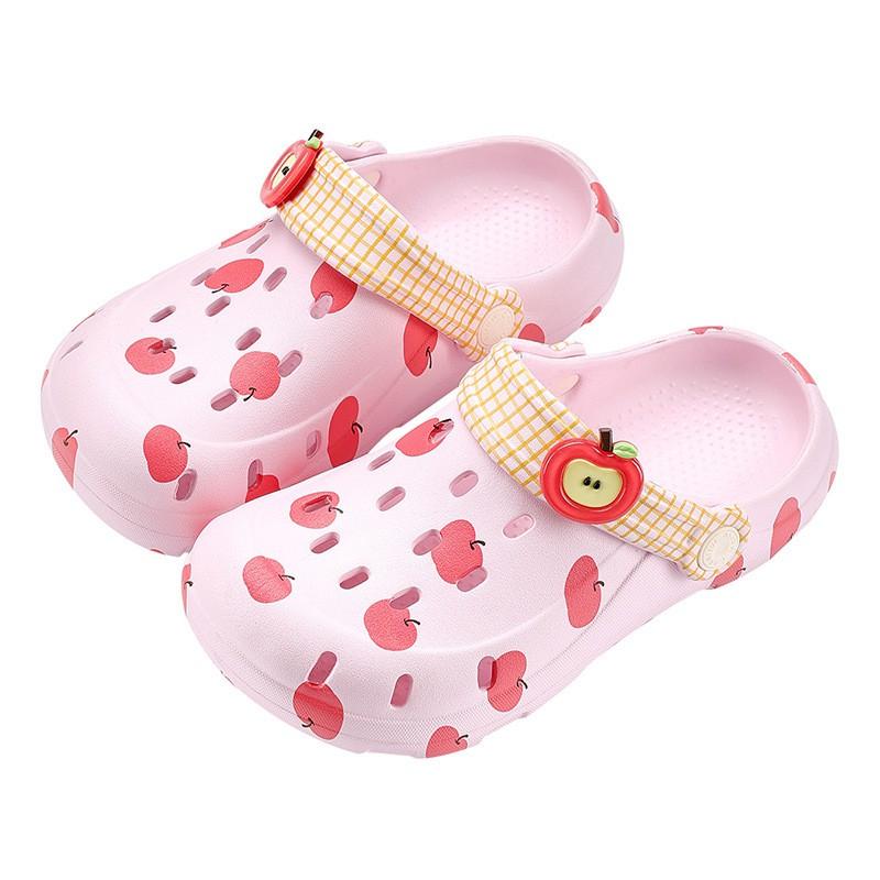 Kids Comfortable Garden Clog Sandals Non-Slip Outdoor Beach Shoes Boys Girls Age 7-16