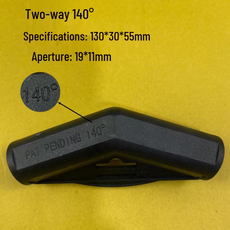 

Y- and Four-Way 140° Mountaineering Tent Connectors