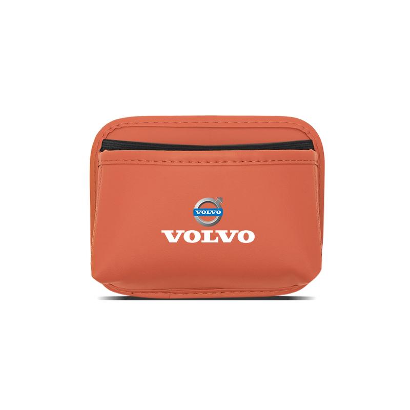 PU Leather Car Storage Organizer Bag Pocket For Volvo Xc60 XC40 EX40 Xc90 S60 S90 EX30 V40 V60 V50 V90 S80 C40 V70 XC70 C30 EX90