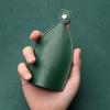 2Pcs Key Holder Pull-Out Key Case Protective Keychain Pendant Faux Leather Hidden Key Chain