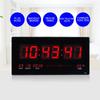 Digitale extragroße große LED-Wand-Schreibtisch-Dekoruhr mit Kalendertemperatur 12/24 Stunden