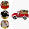 Christmas Candy Box Exquisite Cartoon Car Design Wrought Iron Gift Packing Box for Festival Party Decoration