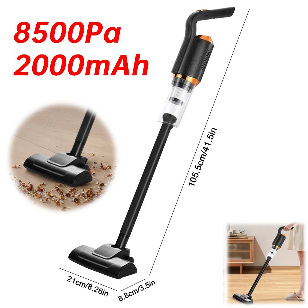 

Ручной беспроводной пылесос, USB-перезаряжаемый, 2000 мАч, швабра, пылесос с большой мощностью всасывания для уборки автомобиля и дома