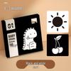 Infant Visual Stimulation Black & White Cards: Newborn Early Education 0-3 Months
