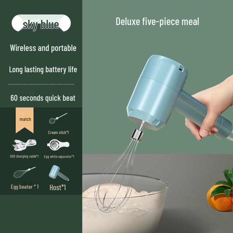 Ruhan Cordless Electric Egg Beater