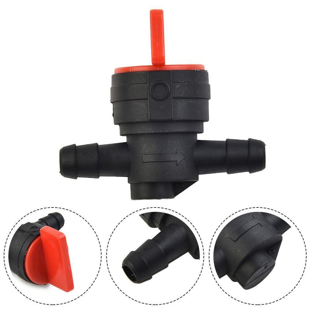 1/5pcs 1/4" In-Line Straight Fuel Gas Shut Cut Off Valve InLine Straight Fuel Gas Small Engine Valve Tools Cut-Off/Shut-Off Fuel Filters5