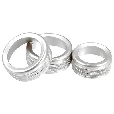 A ABSOPRO Car Console AC Audio Volume Knob Ring Cover Fits Alfa Compatible with