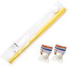 Set de balle Wiffle avec batte et 3 balles [Produit Officiel Japon] Blanc