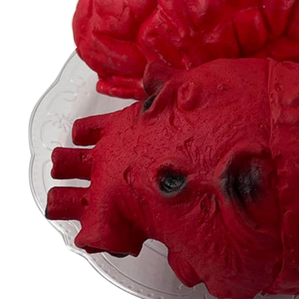 Halloween Heart Brain Prop Innovative Scary High Simulation Hand Crafted Halloween Organ Prop for Halloween Party