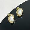 Korean Style Retro Pearl Ear Clip for Women - Mosquito Coil Holder, No Piercing, High-End, Fashionable and Versatile Luxury Earrings
