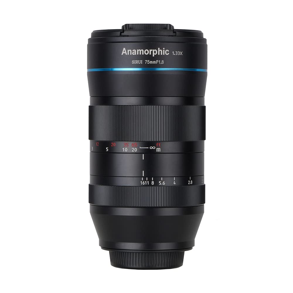 

SIRUI 75mm Anamorphic Lens F1.8 1.33X APS-C (E Mount)
