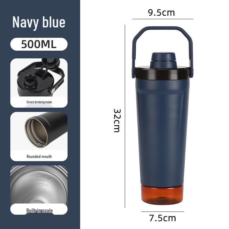 40oz Ice King Stainless Steel Insulated Car Cup with Handle and Straw