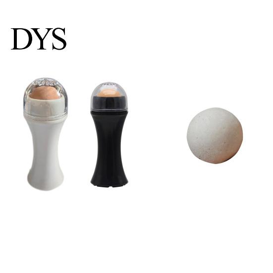 Facial Stone Ball Rolling Easy Absorbing Efficient Pore Cleaning Roller Portable Oil Absorber Skin Care Tool