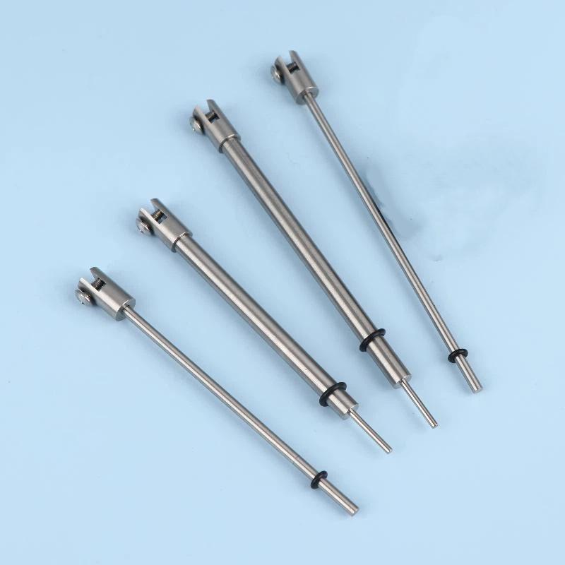 Jj120 Stainless Steel Electrode Clamp Working Electrode Multi Purpose Fixture Small Diameter Gap 3Mm/6Mm