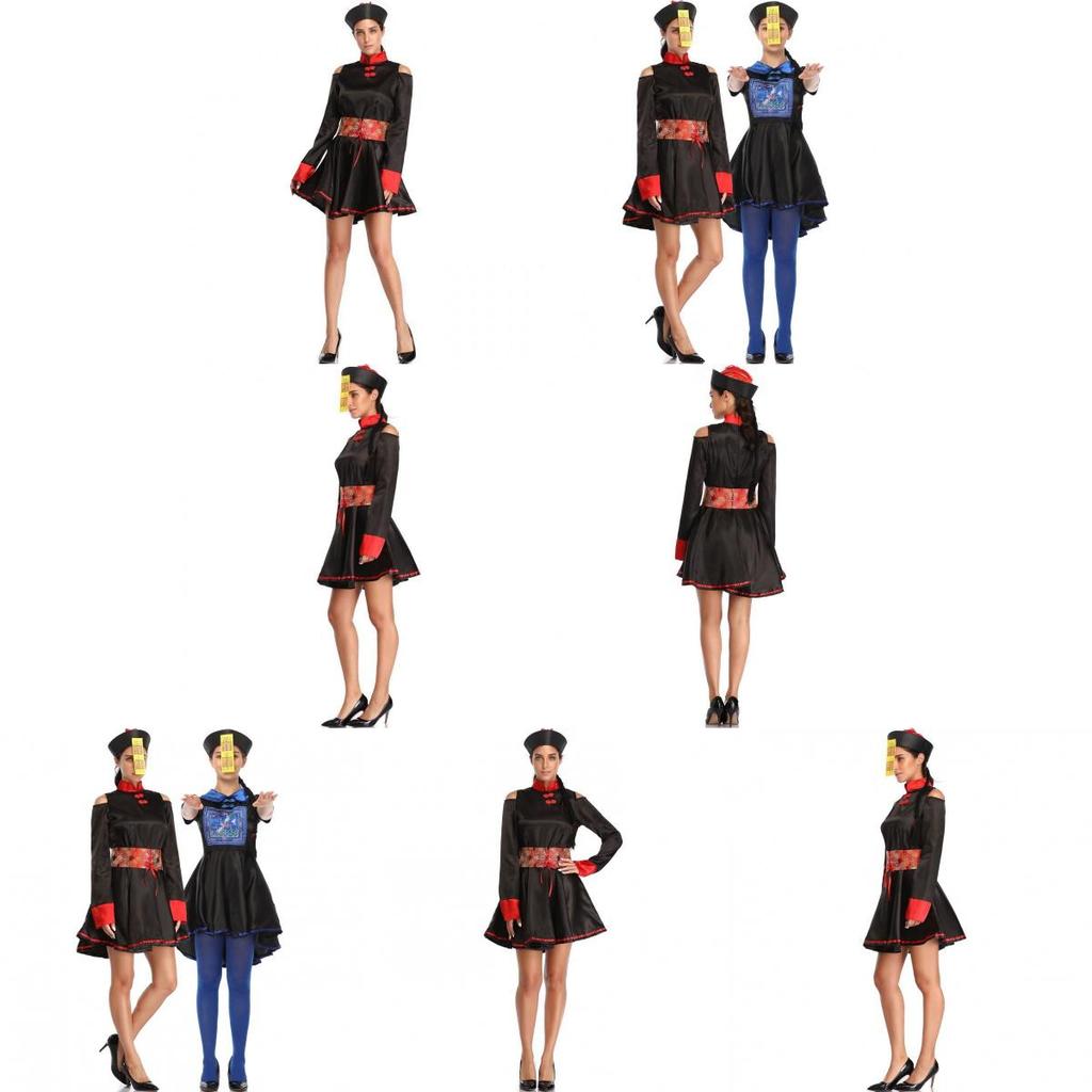Unique M-xl Women's Zombie Costume Scary Ghost Apparel For Cosplay Games