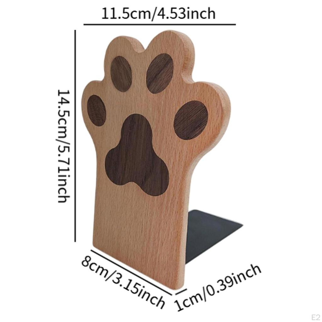 Kedi Pençesi Kitap Ayracı Raflar İçin Kitap Durdurucu Figür Dekoratif Pençe
