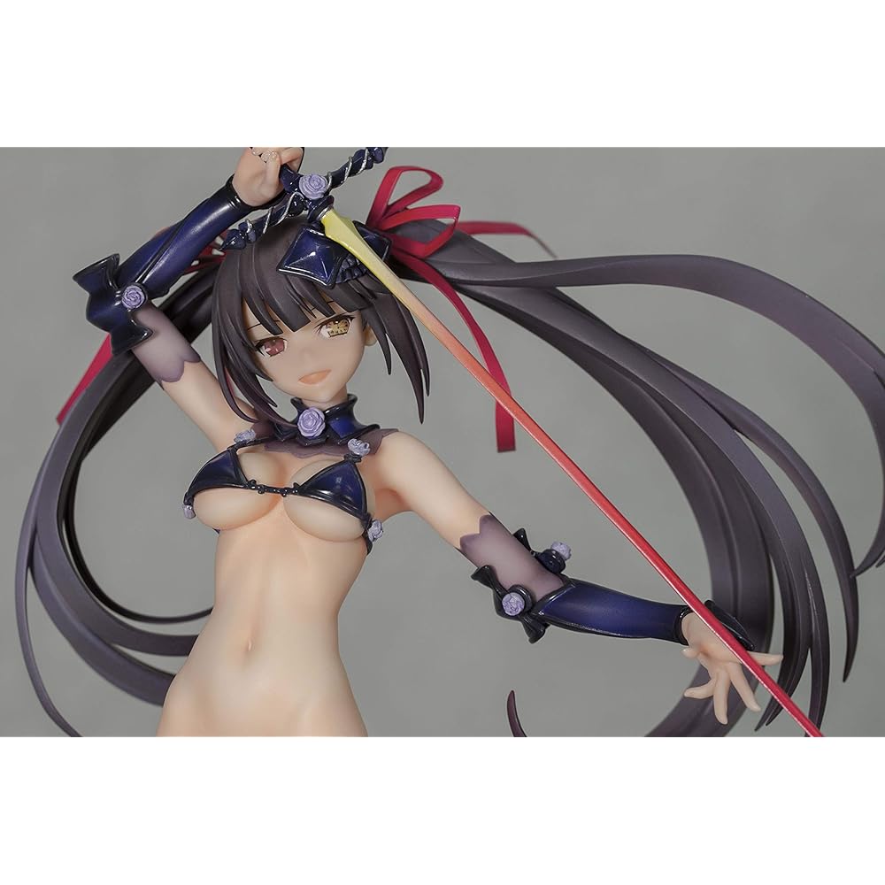 AlphaMax Date A Live Kurumi Tokisaki Bikini Armor Figure 1/7 Scale PVC Painted Collectible AX-0243