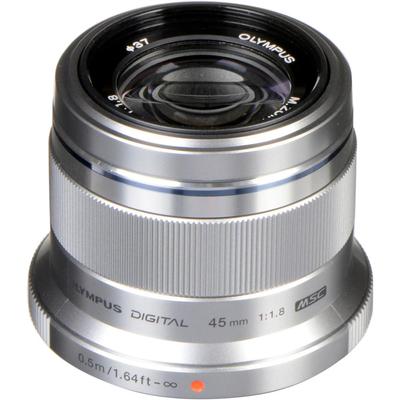 Objektiv OLYMPUS Single Focus M.ZUIKO DIGITAL 45mm F1.8 Silver