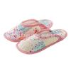 Silent Pure Cotton Closed-Toe Slippers: Washable, Four Seasons, Slip-Resistant Cloth Bottom for Couples