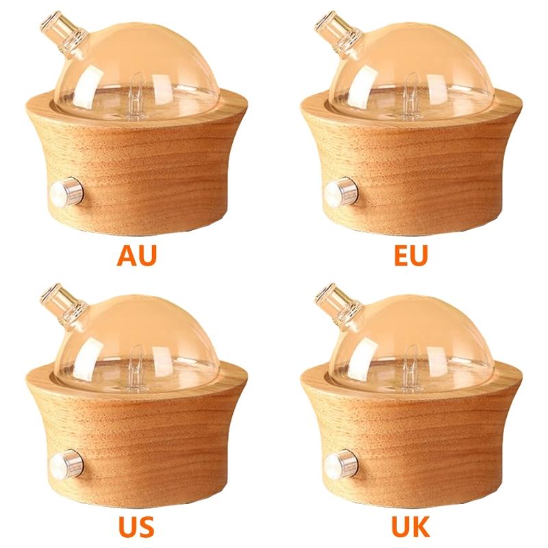Luxurious Aromas Diffuser in Solid Wood and Glass Essential Diffuser Perfect for Creating Scented Ambiances for Home
