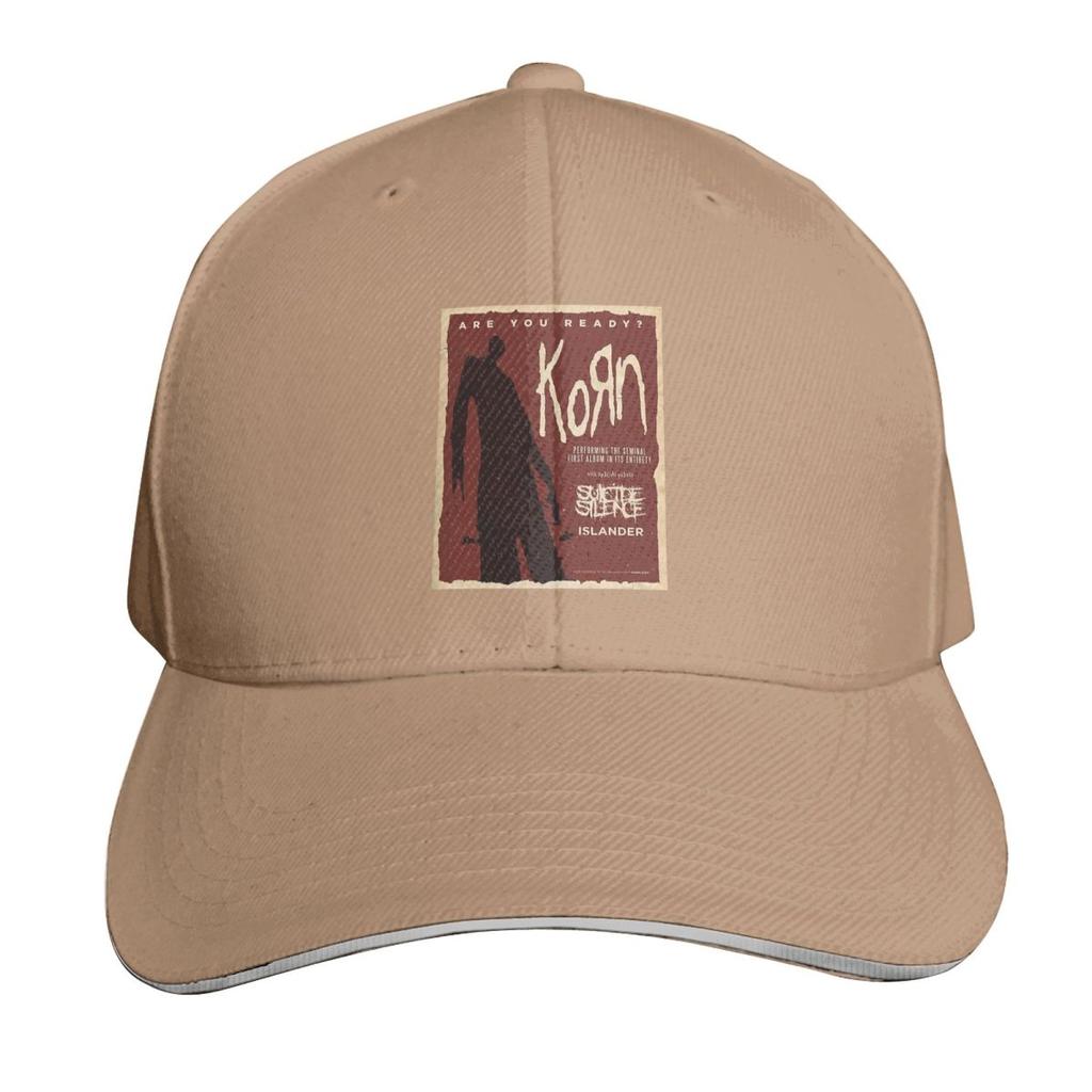 Korn The Nothing Music Rock Deniimm Cap Fashion Casual Baseball Caps Adjustable Hat Hip Hop Summer Unisex Baseball Hats