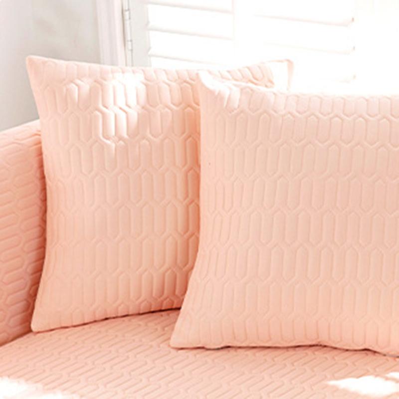Latex Ice Silk Sofa Cushion Summer Seat Cushion Simple Modern Cushion Solid Color Sofa Cover Cover Summer Non-slip Cover Cloth