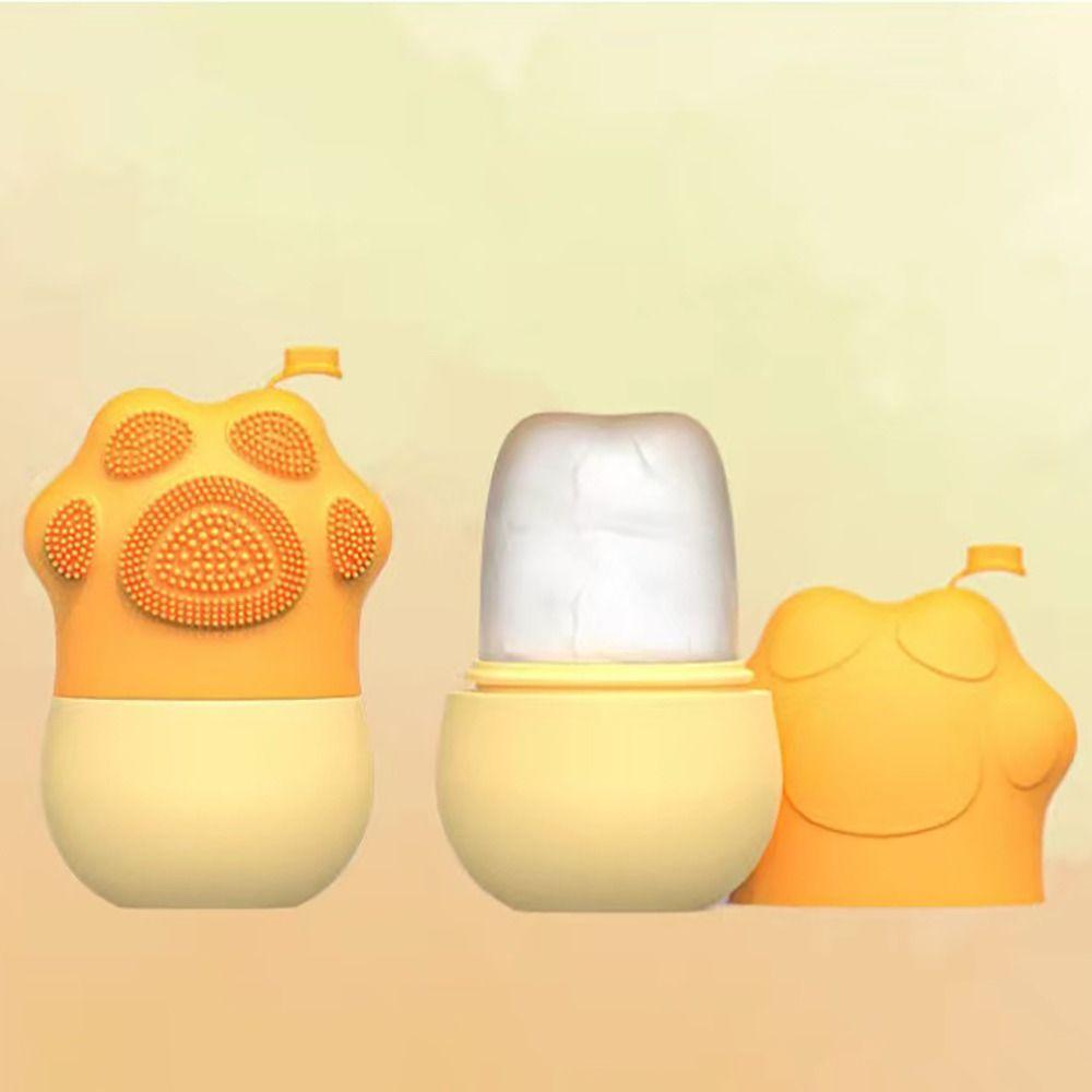 Lifting Contouring Facial Ice Rollers Face Massager Ice Holder For Face Silicone Ice Cube Trays