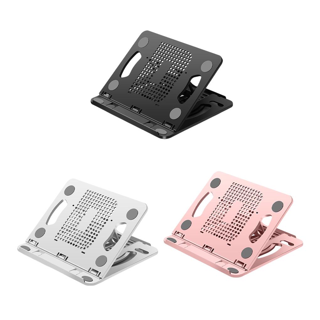 Kunststoff Tablet Handy Halter Ergonomisch Klappbar Halter Wärmeableitung Drehbarer Winkel Verstellbare Halterung 15kg Gewichtslast