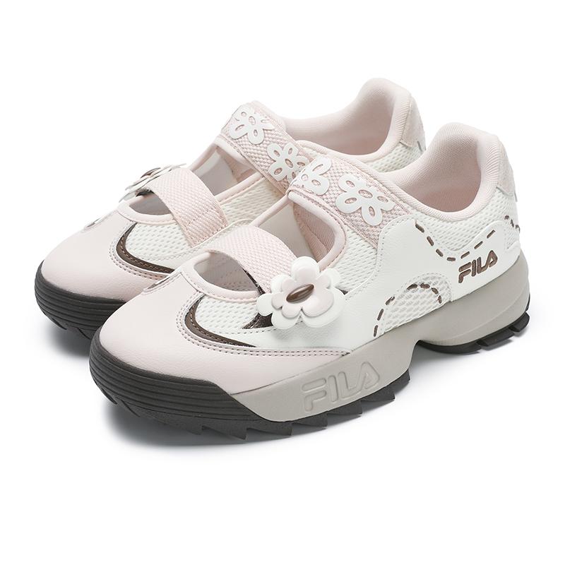 Fila Abrasion Resistant Breathable Balance Casual Shoes Women's White Pink F12W532148FGM