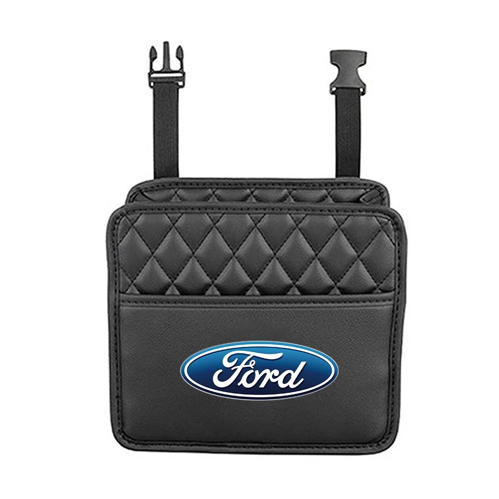 

Car Sticker For Ford Car Seat Back Storage Bag Tablet Phone Drink Snack Umbrella Organizer Box For Ford Ranger ST Focus Galaxy M