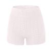 Women's Tie Back Slim Fit Casual Shorts Yoga Pants Color High Waist Sports Shorts