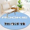 THE ROOKIE Round Area Rug,Carpet Rug for Living Room Bedroom Sofa Playroom Decor,Non-slip Floor Mat