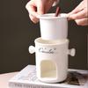 Ceramic Dipping Bowl With Even Heat Distribution For Chocolate Caramel Melting Suitable For Social Event