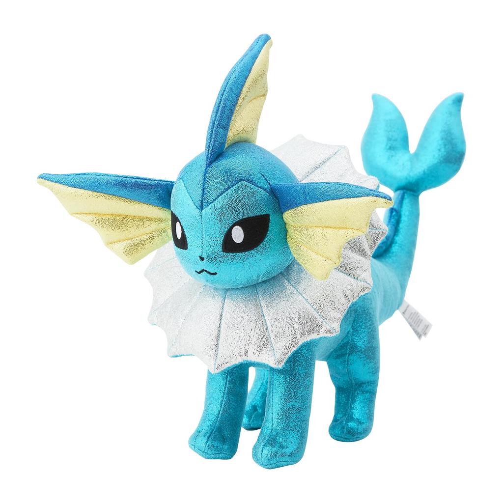 Pokemon Center Original KirarinGlitter Plush Vaporeon