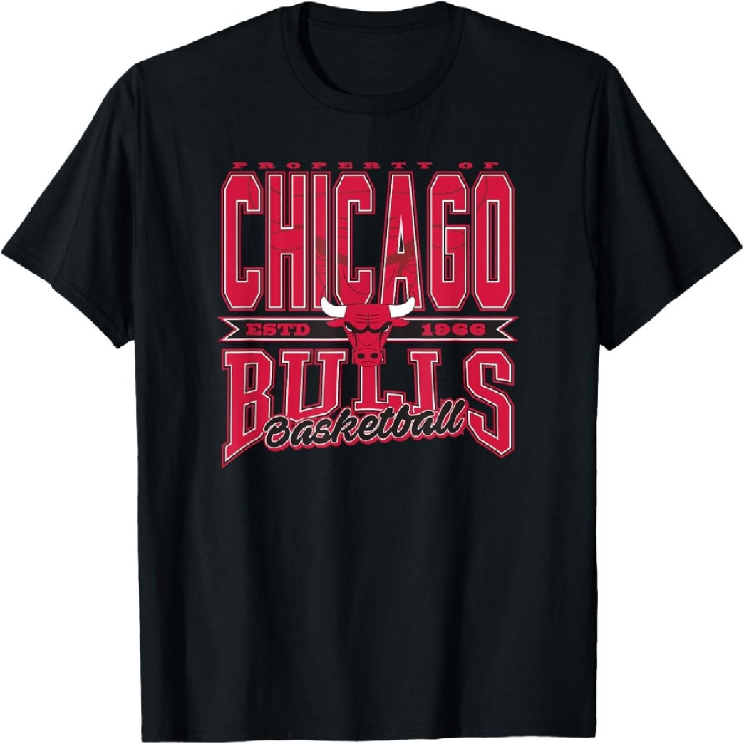 Футболка NBA Chicago Bulls Nonstop Action S разноцветный