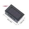 S-1Pc DC 100V 10A 4 Digit 5 Wire Mini Digital Voltmeter Ammeter Dual LED Display Voltage Current Monitor Tester Gauge