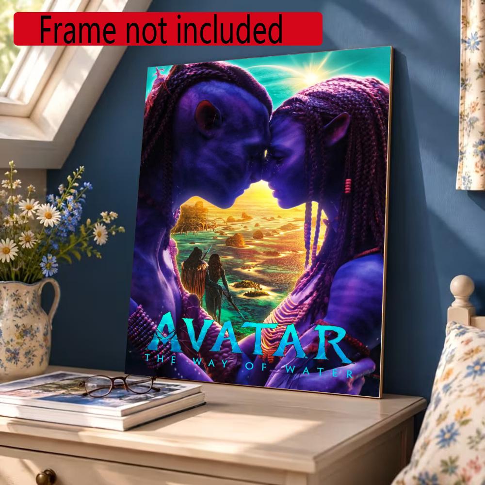 Avatar Diamond Painting Round Diamond Mosaic Rhinestones Diamond Embroidery Craft Kit Wall Decor Without Frame