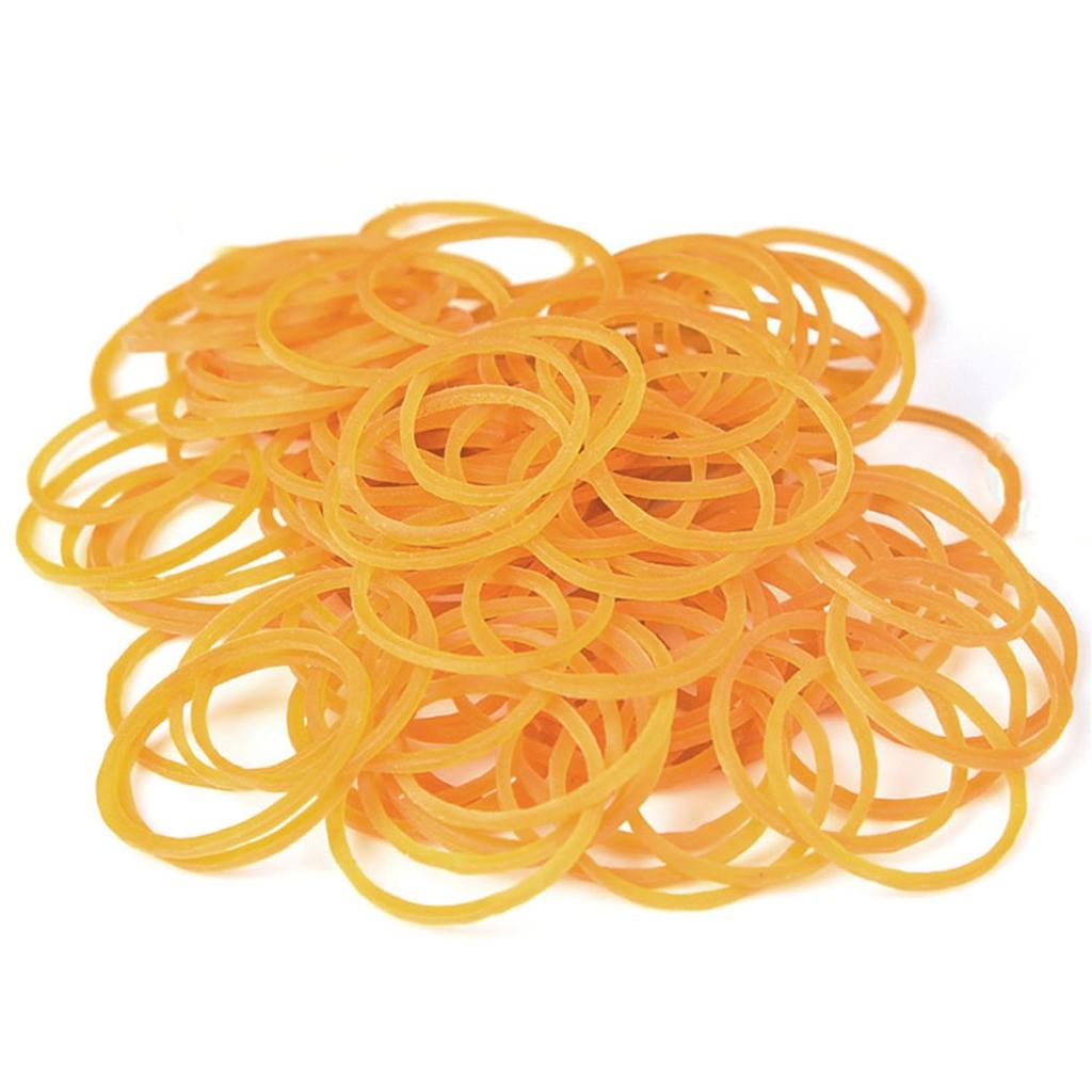 100pcs/pack Rubber Bands for School Office Household Package Anti-Aging Rubber Ring Strong Elastic Yellow Color 100pcs/pack Rubber Bands for School Office Household Package Anti-Aging Rubber Ring Strong Elastic Yellow Color