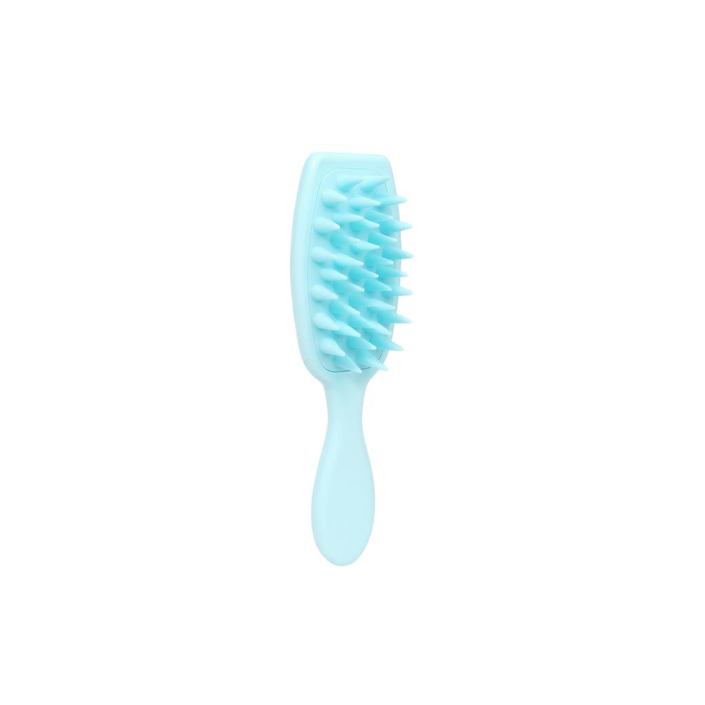 Silicone Long Handle Scalp Massage Hair Brush with Large Cone Teeth for Scalp Cleaning and Hair Follicle Care Suitable for Wet and Dry Hair Use