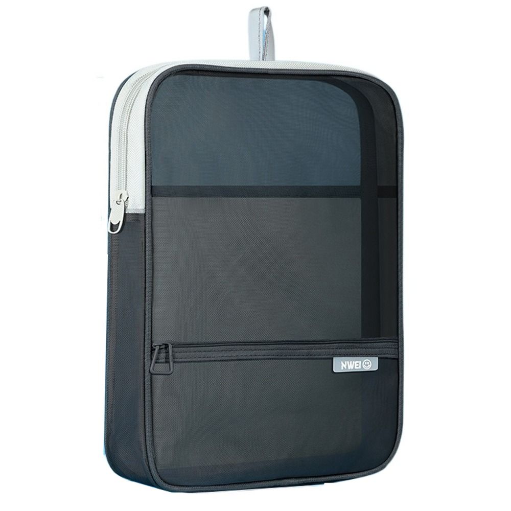 Thickened Document Organizer Large Capacity Transparent File Holder File Pockets  Breathable
