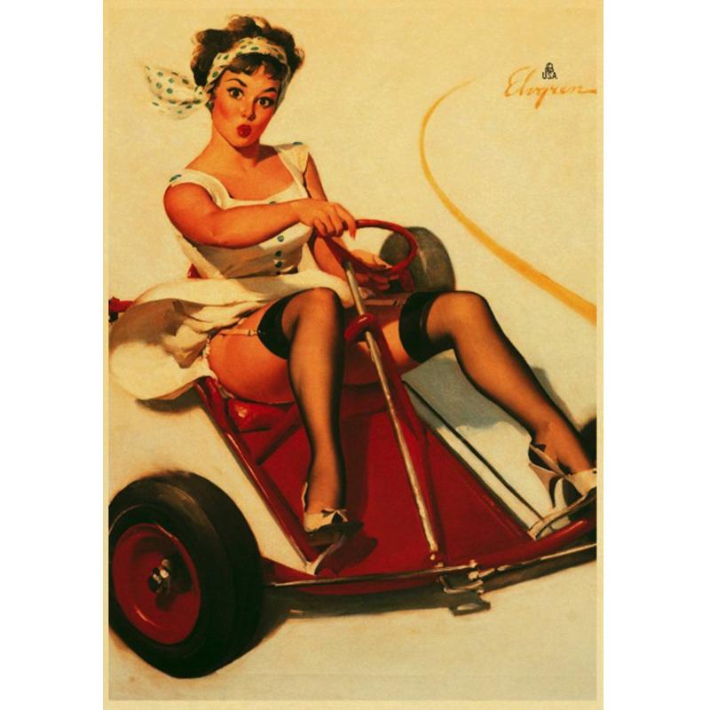 5D diamantový obraz Sexy dívka plakát Diamantové DIY nástěnné vyšívání domácí dekorace