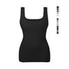 Women Washed Tie Dye Solid Color Slimming Body Shaping Tank Top