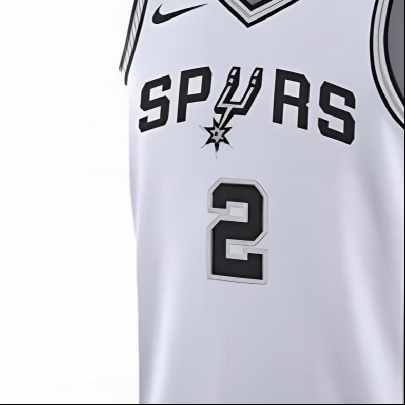Nike NBA Kawhi Leonard Swingman Jersey Casual Sports Basketball Vest SW Fan Edition 2 Limited White Men's 864449-100