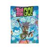 Coperta Familiare Teen Titans Go Flanella Vintage Morbida Coperte per Coprire Sedia Divano Inverno,