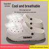Lightweight Perforated Shoes for Couples, Anti Slip Summer Sandals, Durable for Outdoor Driving for Both Men and Women.